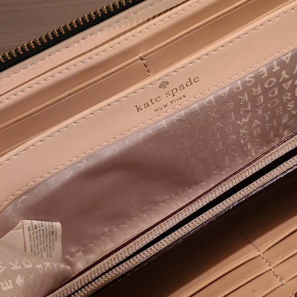 Kate Spade long zipper wallet - Picture 3 of 3